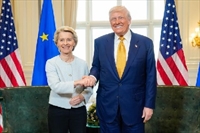 Von der Leyen y Trump - Crédito: Comisión Europea